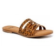 thumbnail image 1 of Corkys Womens Hey Girl Bikini Slip-on Fashion Sandal (Leopard, 10), 1 of 6