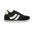 thumbnail image 1 of Corkys Footwear Hey Girl Jet Lag Fashion Sneaker – Stylish Lace-Up Shoe with A Soft Plush Insole for All-Day Comfort, Subtle Platform, and Side Stripes, 1 of 5