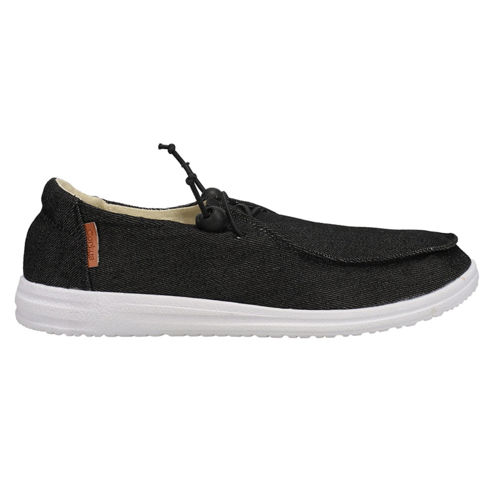 Corkys Womens Kayak Moc Toe Slip On Flats Casual Shoes