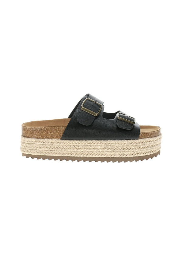 Corkys Womens No Filter Espadrille Platform  Casual Shoes