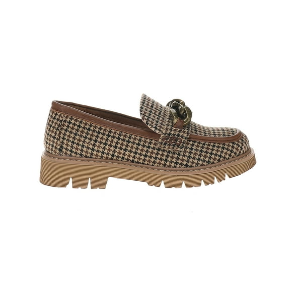Corkys Womens Not Literally Lug Sole Loafers Casual Shoes