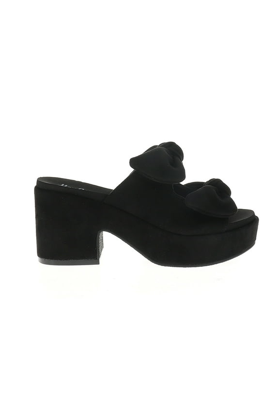 Corkys Womens Put A Bow On It Block Heel Casual Shoes