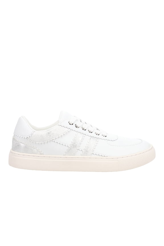 Corkys Womens Rizz Metallic Lace Up  Athletic Sneakers Casual Shoes