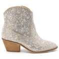thumbnail image 1 of Corkys Womens Shine Bright Rhinestone Round Toe Pull On  Ankle Dress Boots, 1 of 4