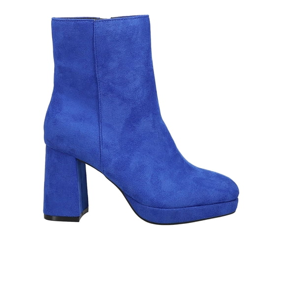 Corkys Womens Slug Bug Platform Round Toe Zippered Ankle Boots