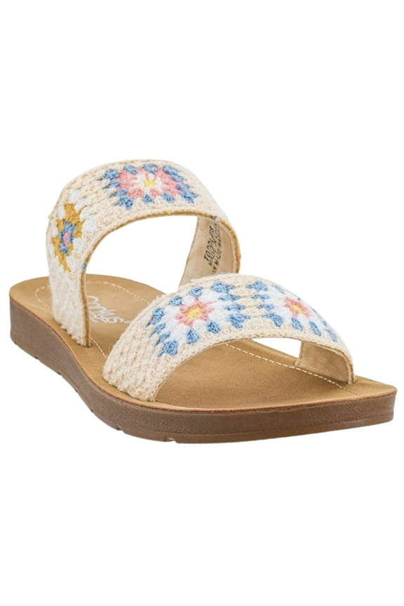 Corkys Womens Toodles Slip On Sandal, Pastel Pink (7)