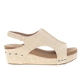 thumbnail image 1 of Corkys Womens Volta Ii Studded Wedge Slingback  Casual Shoes, 1 of 5