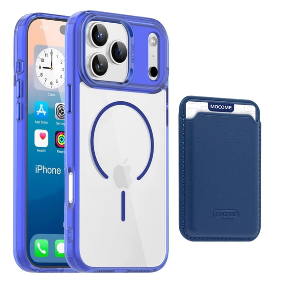 Corliven for iPhone 18 Pro Slim Case with Magnetic Card Wallet ...