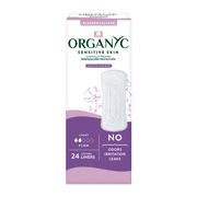 Corman Organyc Cotton Light Incontinence Pantiliners, Certified Organic, 24 Count