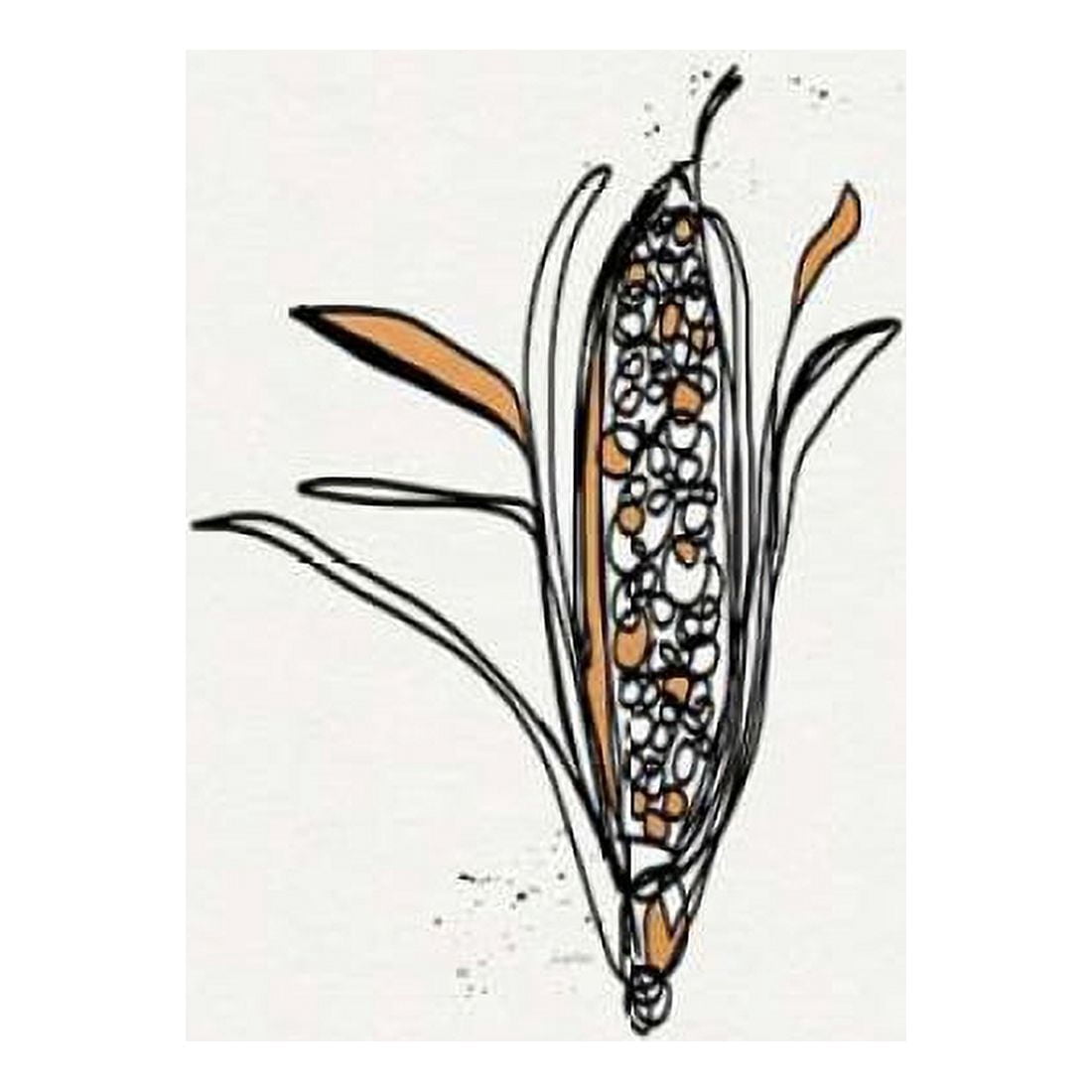 Corn Canvas Art - Linda Woods (24 x 24)