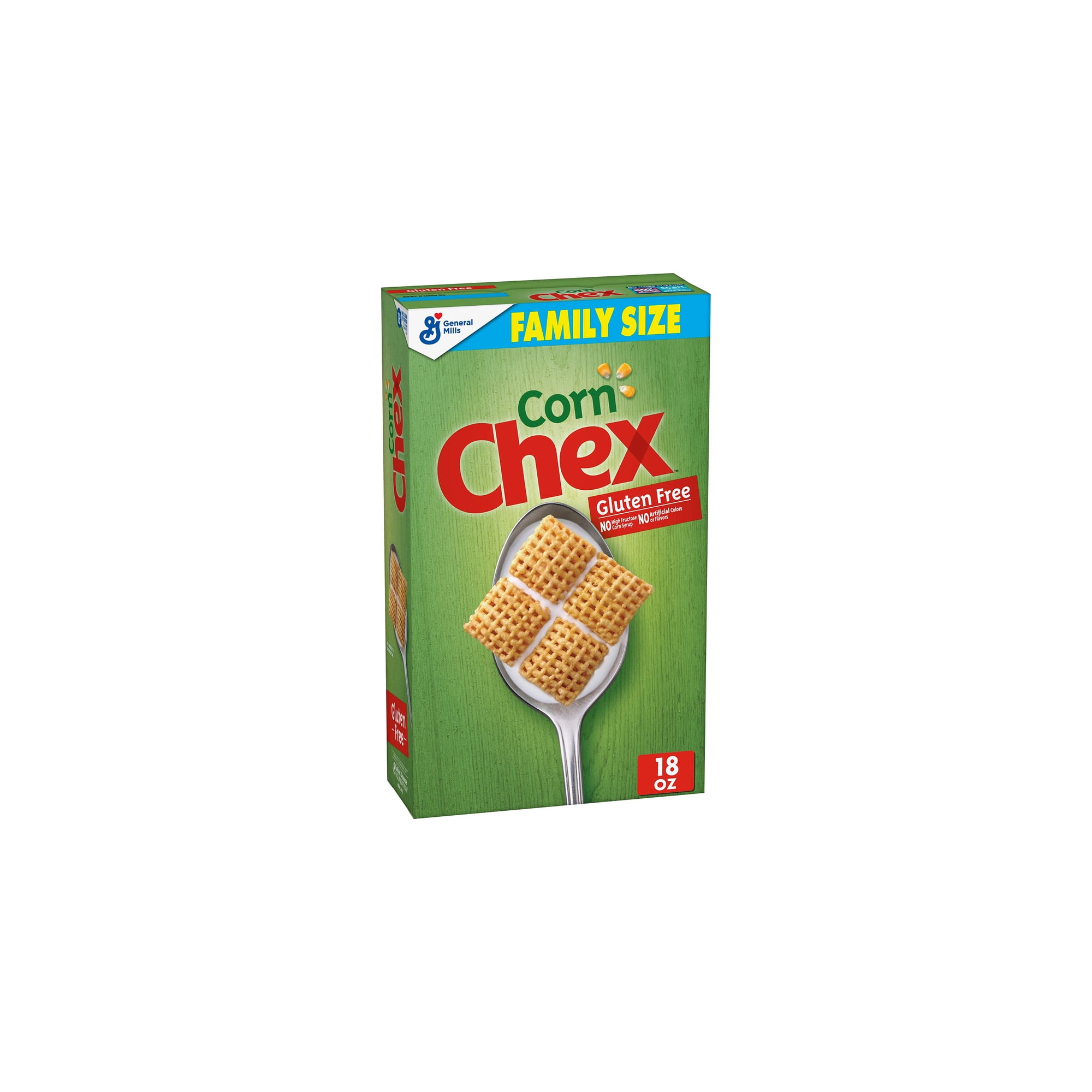 Corn Chex Breakfast Cereal Gluten Free 18 oz (Pack of 5)