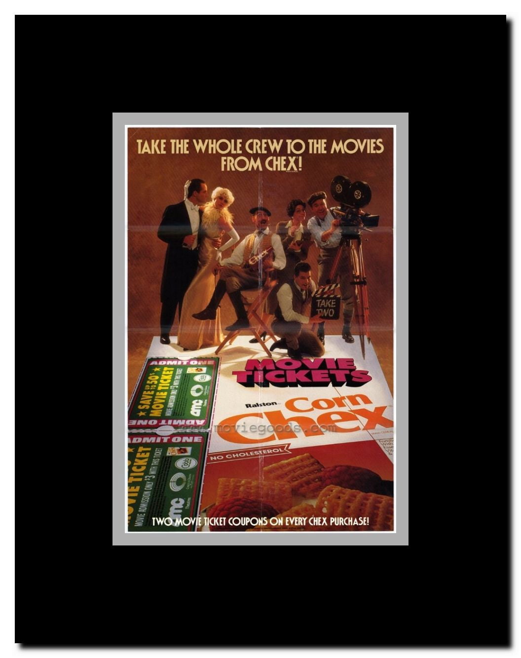 Corn Chex Promotional Poster Framed Movie Poster