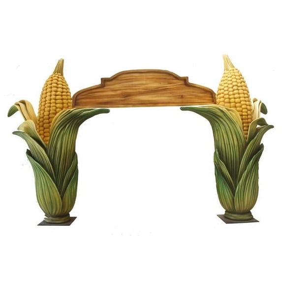 Corn Cob Arch Figurine
