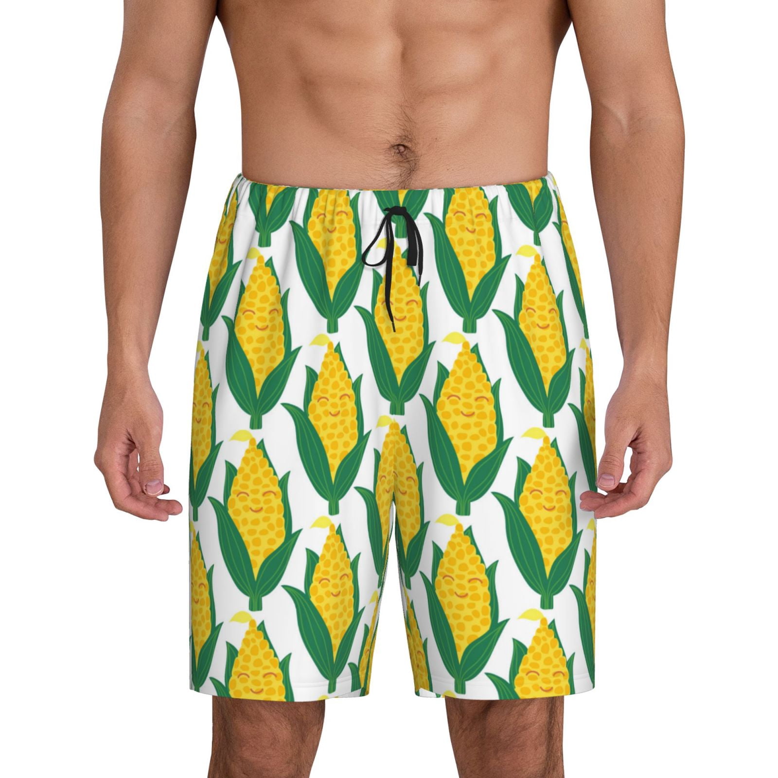 Men's Pajama Shorts 2 Pack - Quick Dry Sleep Shorts With Pocket, Comfortable Lounge Shorts