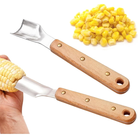 Corn Cob Stripper Stainless Steel Peeling Cutter Kitchen Tool