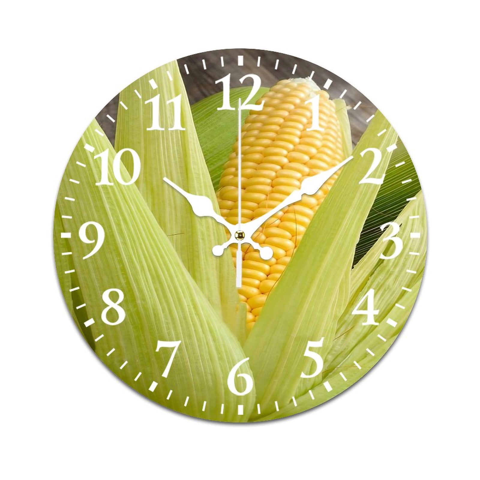 Corn Cob Wall Clock Modern Design Clocks Wall Hanging Home Office ...