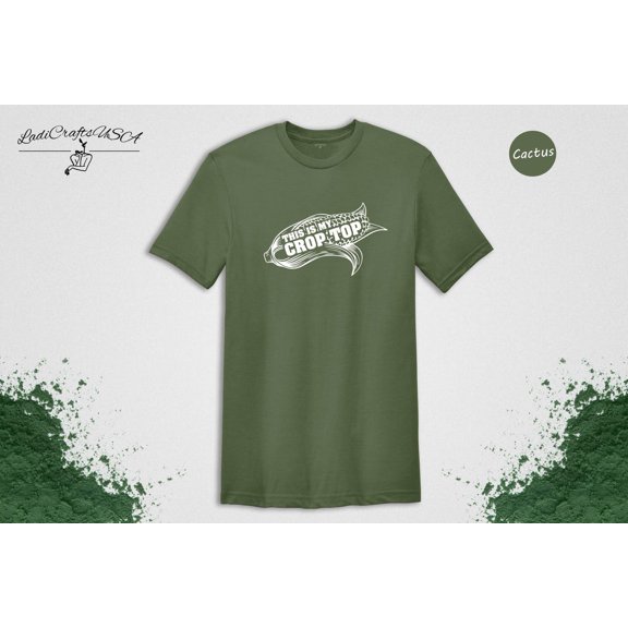 Corn Crop Top Shirt: Farmer Graphic Tee TSHIRT All Size S-5XL