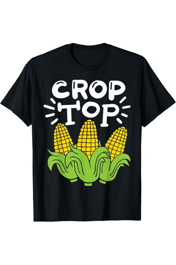 Corn Crop Top T-Shirt