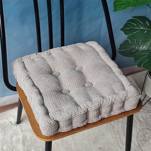 Corn Cushion Pillow Corn Kernel Filled Floor Cushion 16x16in Handmade Corn Cushion Tatami Seat Cover Corduroy Washable Pillow Natural Filling Cushion