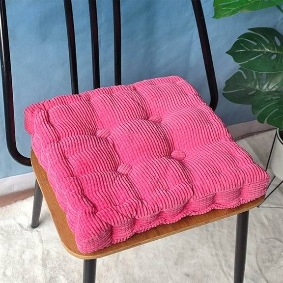 Corn Cushion Pillow Corn Kernel Filled Floor Cushion 16x16in Handmade Corn Cushion Tatami Seat Cover Corduroy Washable Pillow Natural Filling Cushion