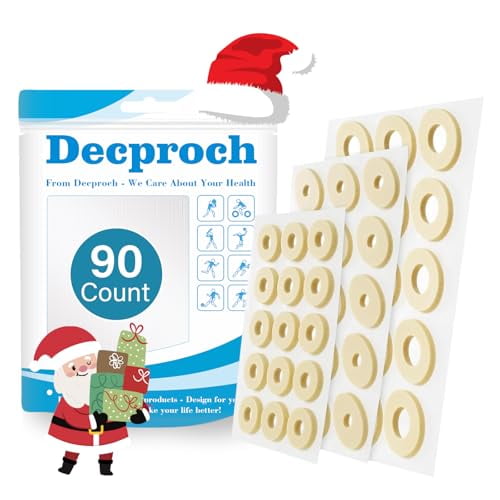 Corn Cushions for Toes and Feet, Callus Cushions Protect Sore Spots with Foam Padding, Self-Stick Adhesive Corn Pads, Relief Pain, Pressure and Friction from Shoes (Multi-Size, 90 Count)