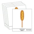 thumbnail image 1 of Corn Dog Car Window Bumper Water Bottle Phone Tablet Laptop Waterproof Vinyl Decal Sticker Set 5-Pack - Gloss Finish - 4.0", 1 of 7