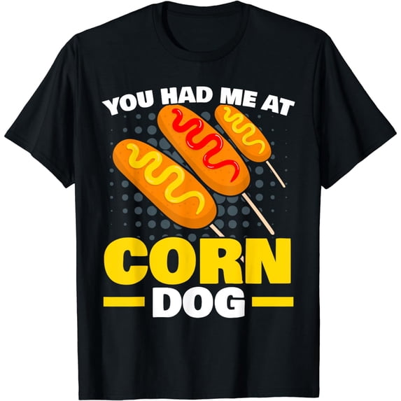 Corn Dog Lover Hot Dog Corndog Sausage Hotdog T-Shirt