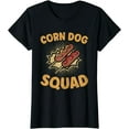 thumbnail image 1 of Corn Dog Squad Stick Dogs Corndog Man Stick T-Shirt, 1 of 4