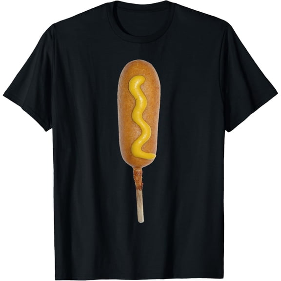 Corn Dog T Shirt -- Corn Dog Carnival Food Shirt T-Shirt for Men Women
