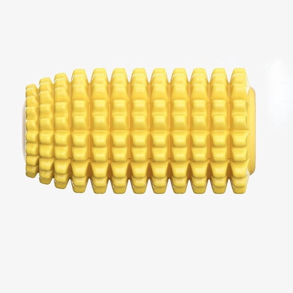 Corn Dog Toy, for Aggressive Chewers, Rubber Squeaky Toys, To Keep Them Busy for Small Medium and Large Dogs Yellow