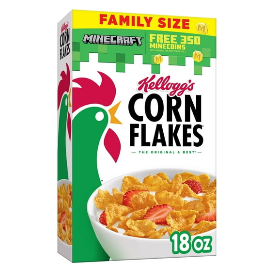 Corn Flakes Breakfast Cereal (Pack of 12)