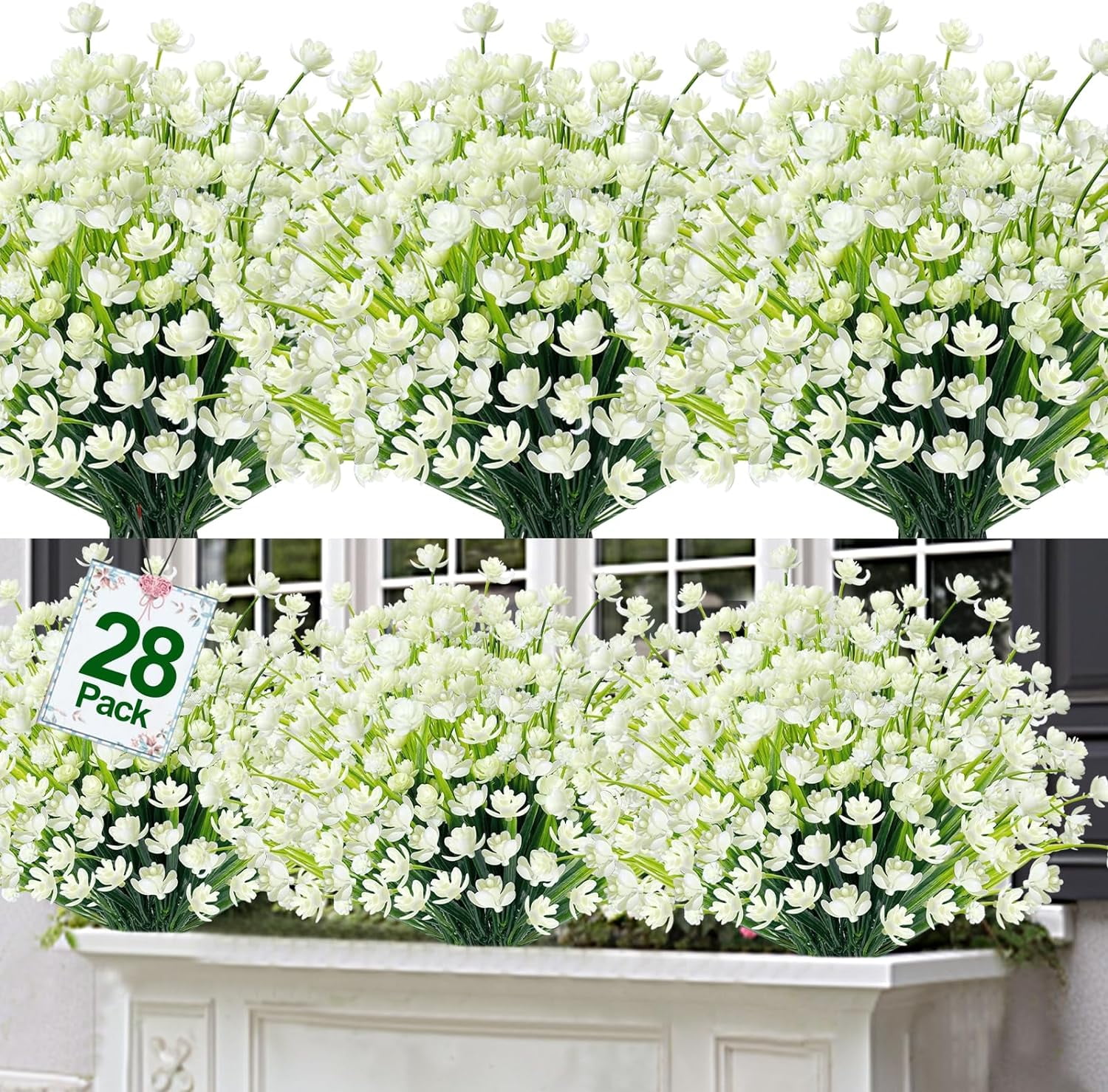 Corn Flower Artificial Flowers for Outdoor UV Resistant Fake Plants ...