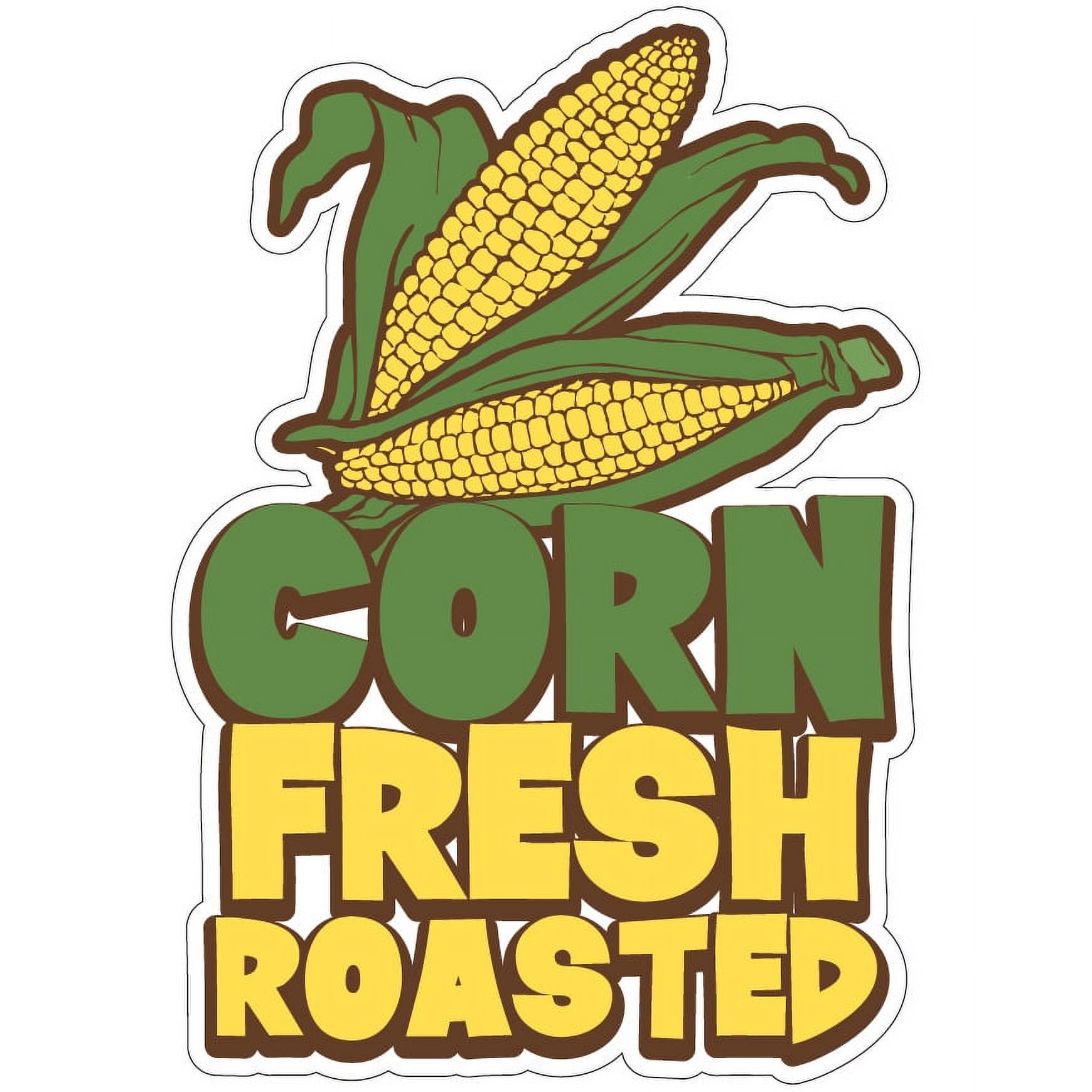Buttered Corn Sticker Corn Fresh Roasted 8