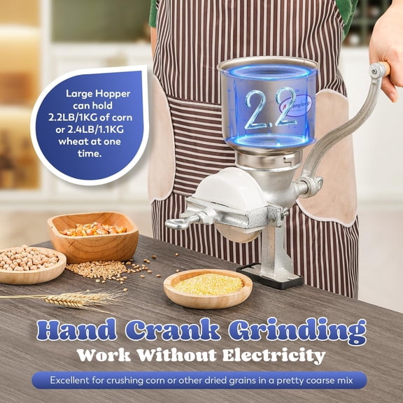 Corn Grinder Mill Cast Iron Manual Grain Mill Hand Grinder