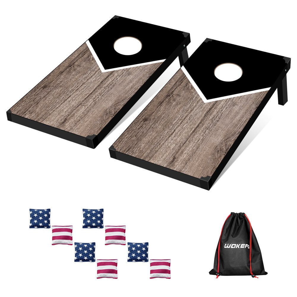 Corn Holes Outdoor Game Set: 3x2 Corn Hole Set Includes 2 Cornhole ...