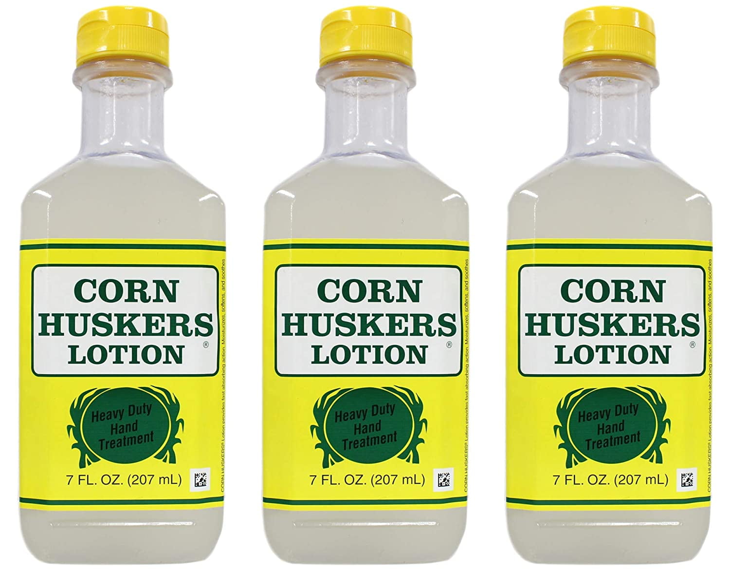 Corn Huskers Lotion, Heavy Duty Hand Treatment, Oil Free, 7 Oz. (Pack