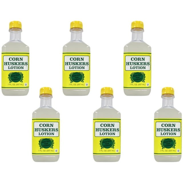 Corn Huskers Lotion Heavy Duty Hand Treatment, OilFree, 7 oz, 6 Pack