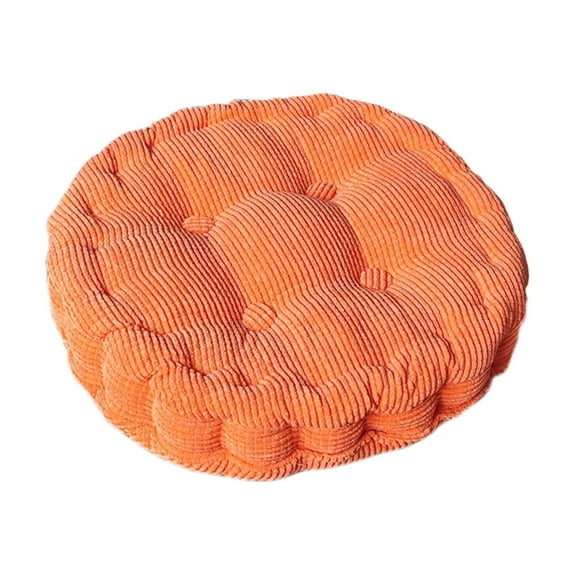 Corn Kernel Cushion, Tatami Cushion, Thickened Hand Made Floor Cushion for Adults, Corduroy Chair Pad with Support and Comfortable Feel