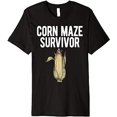 thumbnail image 1 of Corn Maze Survivor Autumn Premium T-Shirt, 1 of 5