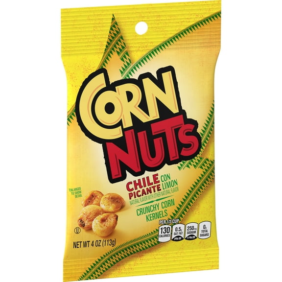 Corn Nuts Chile Picante con Limon Crunchy Corn Kernels, 4 oz Pack