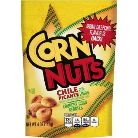 Corn Nuts Corn Kernels Chile Picante Con Limon 4 oz (Pack of 4)