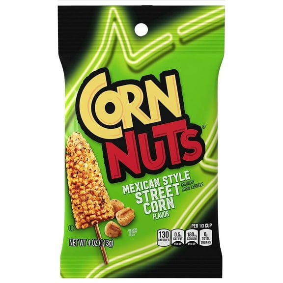 Corn Nuts Mexican Street Corn Crunchy Corn Kernels 4 oz (Pack of 5)