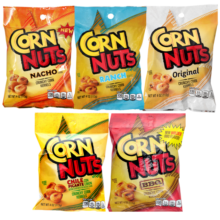 Corn cheap nuts flavors
