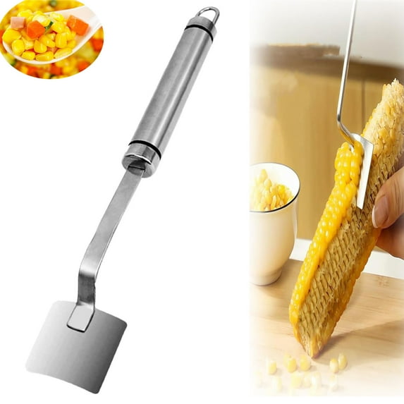 Corn Peeler for Corn On The Cob,Corn Peeler, Corn On The Cob Remover,Corn Cob Stripper,Corn Peeler Tool,304 Stainless Steel Corn For Home Kitchens, Restaurant Chefs, Outdoor Dining Enthusiasts,1PCS