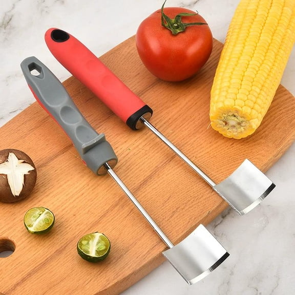 Corn Peeler Stripper Tool, Stainless Steel Cob Kernel Remover with Ergonomic Handle