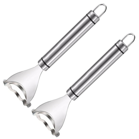 Corn Peeler Tool Stainless Steel Corn Cob Stripper Cutter Shucker Kernel Remover Kernel Thresher Peeling Scraper Machine Kitchen Gadget for Cooking Home
