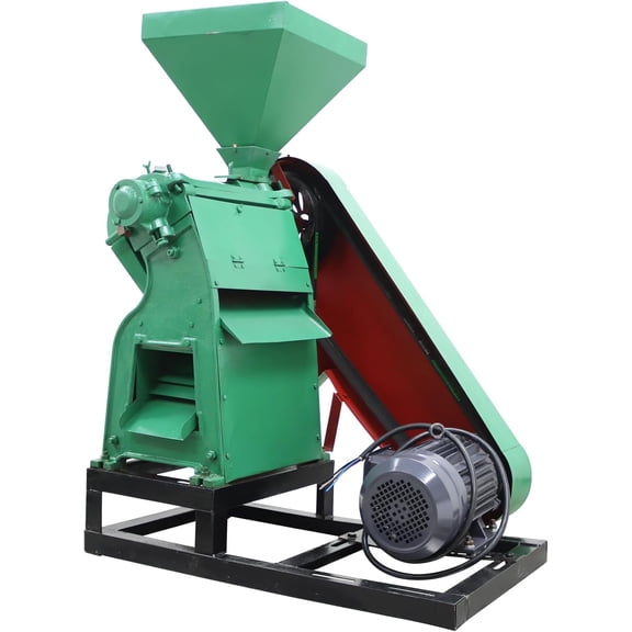 Corn Peeling and Grinding Machine Corn Dehuller & Grits Processor 220V