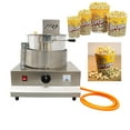 thumbnail image 1 of Corn Popcorn Maker Machine Gas Heating Automatic Stirring Without Battery, 1 of 11