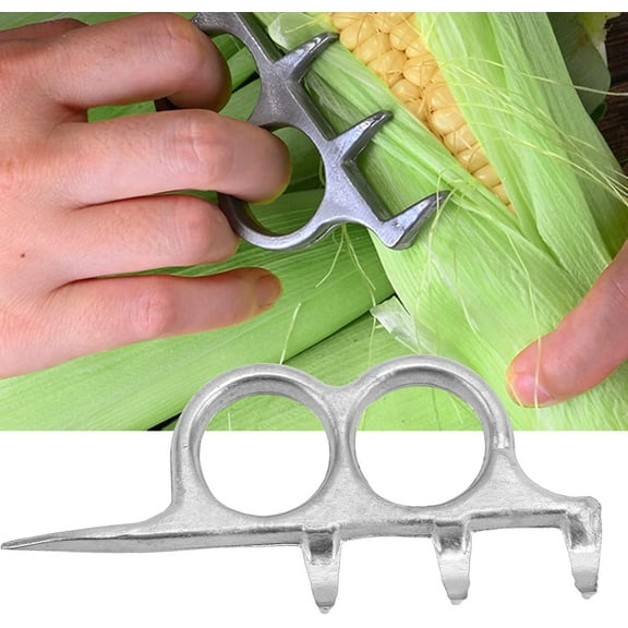 Corn Quick Husker, Aluminum Alloy Corn Husk Remover, High Hardness Corn Peeling Tool, Corn Sheller Corn Husker for Kitchen Gadgets