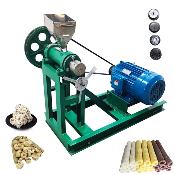 Corn Rice Puffed Making Machine Puffed Food Extruder Snack Bulking Machine 220V 3PH